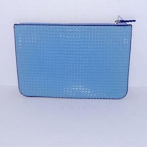 NEW...Baby blue plastic clutch OS (one size) from Forever21